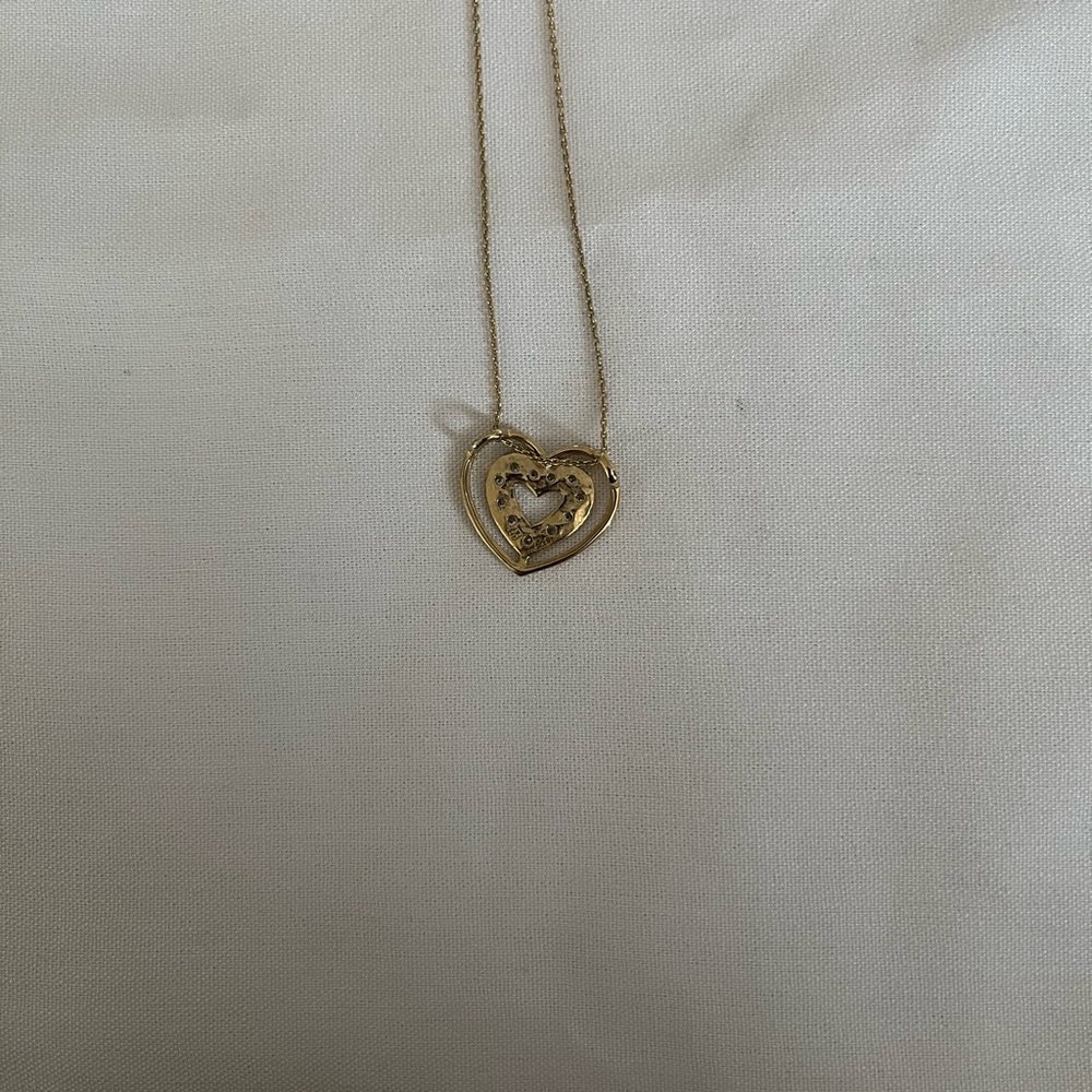 Sterling silver Heart Pendant Necklace